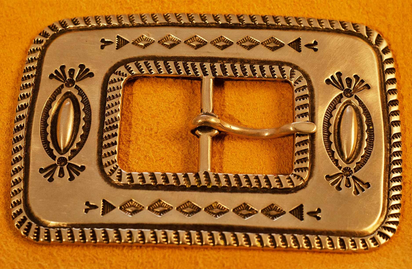 Clendon Pete Silver Belt Buckle 2