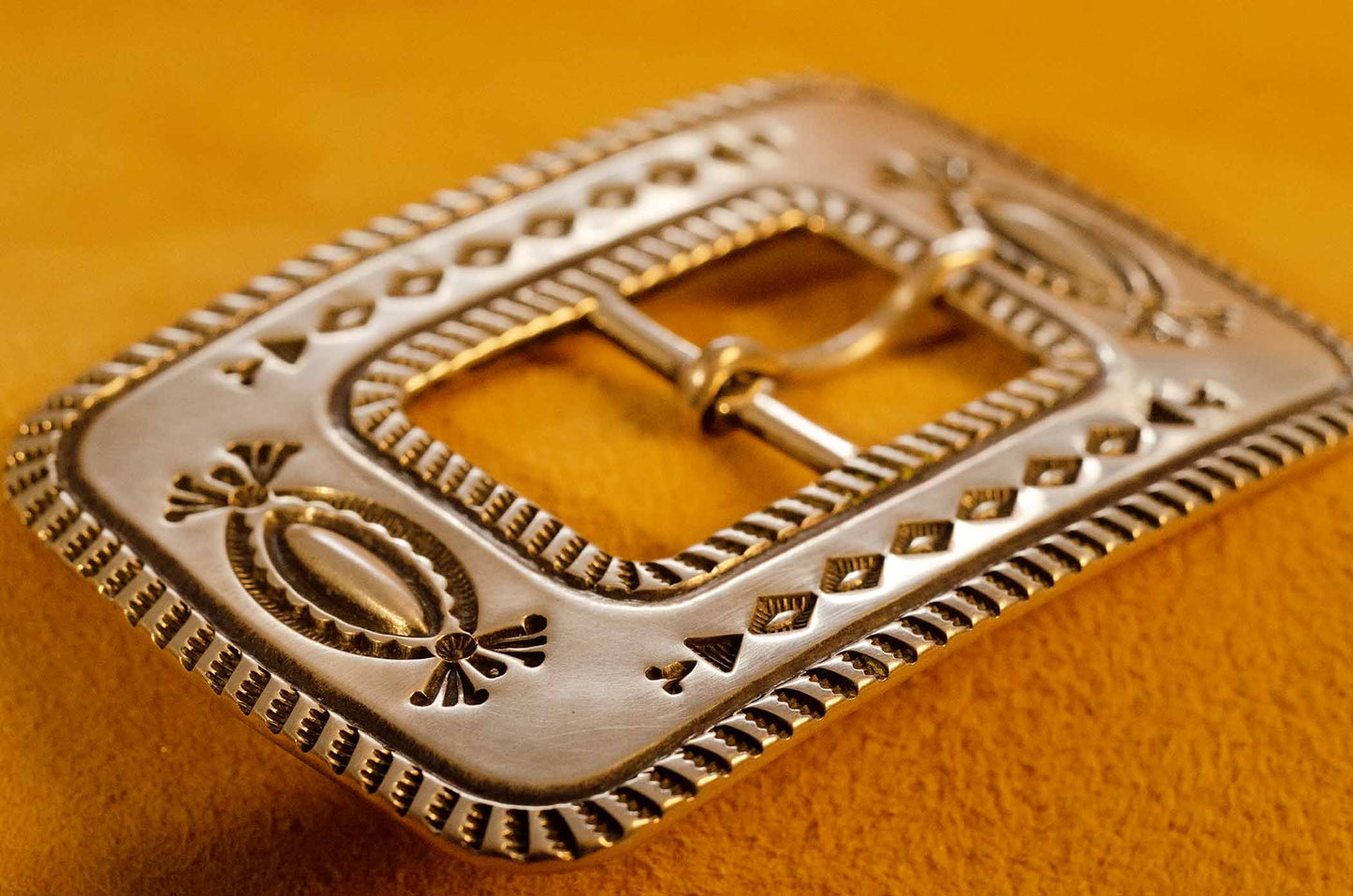 Clendon Pete Silver Belt Buckle 2