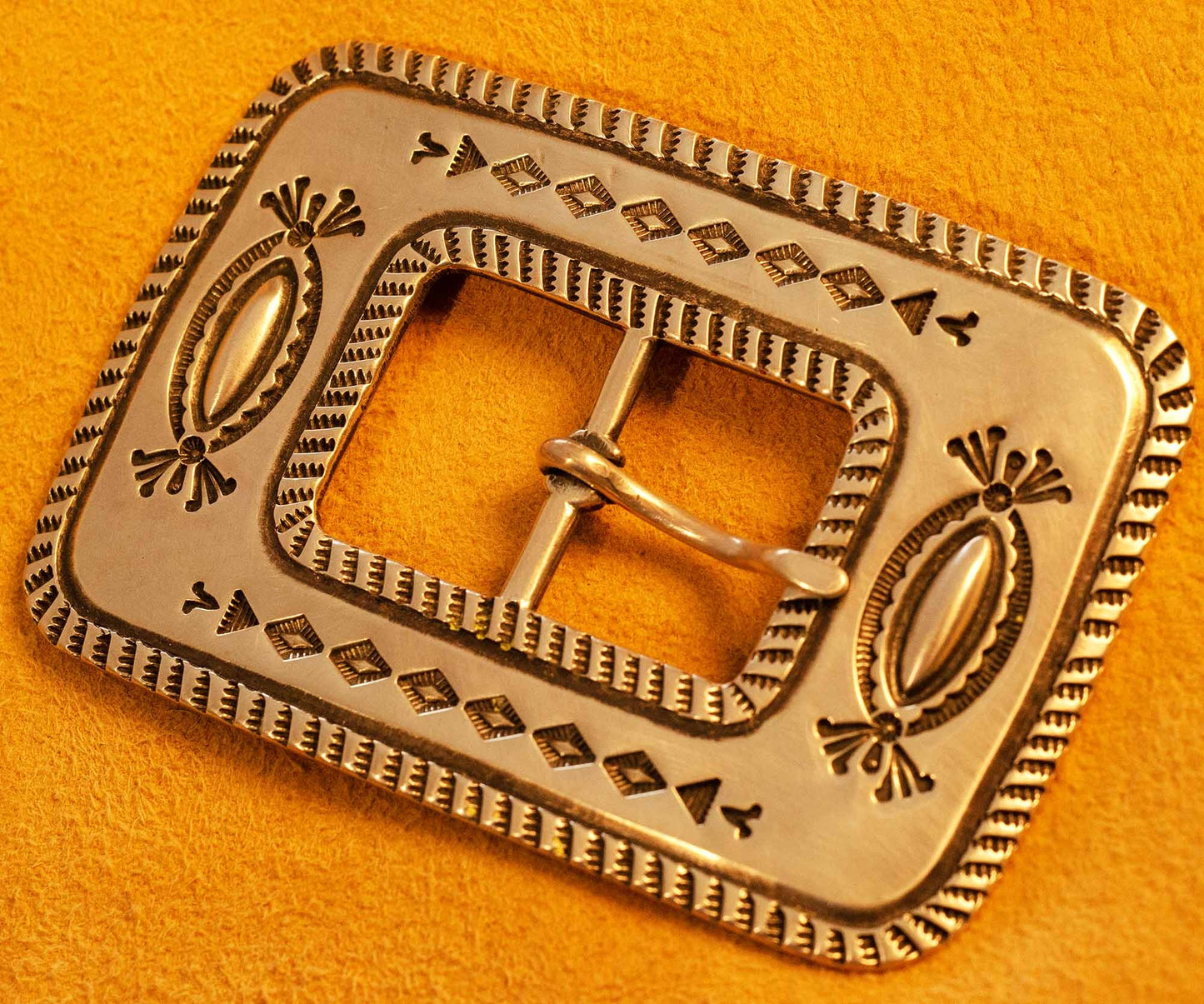 Clendon Pete Silver Belt Buckle 2