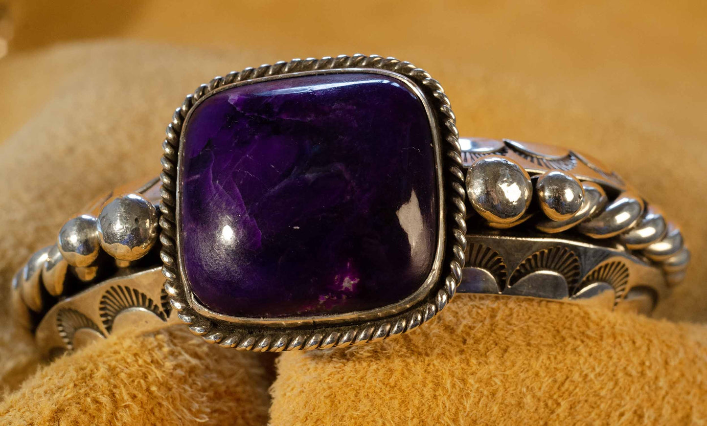 Albert Lee Sugalite Bracelet