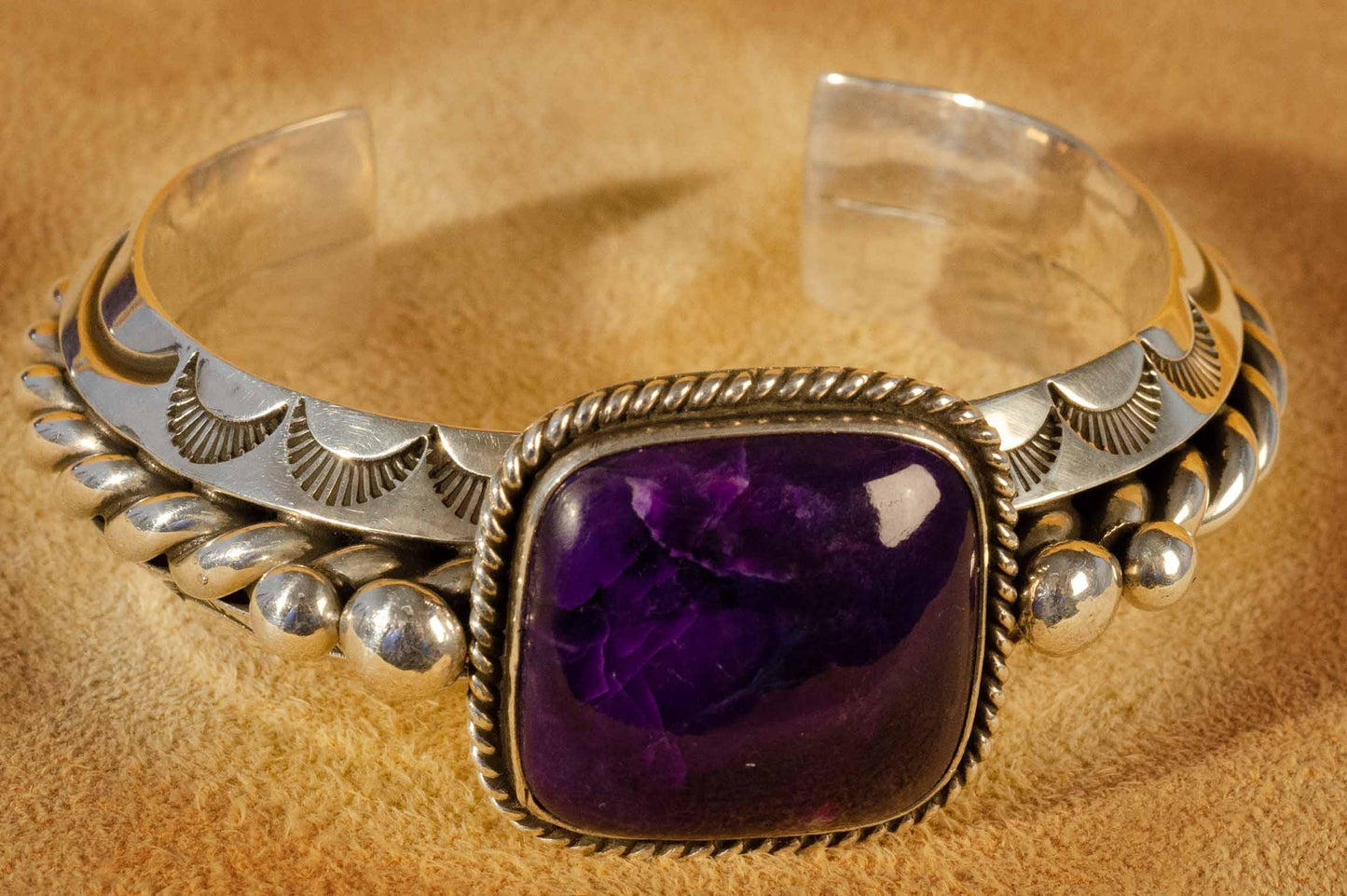 Albert Lee Sugalite Bracelet