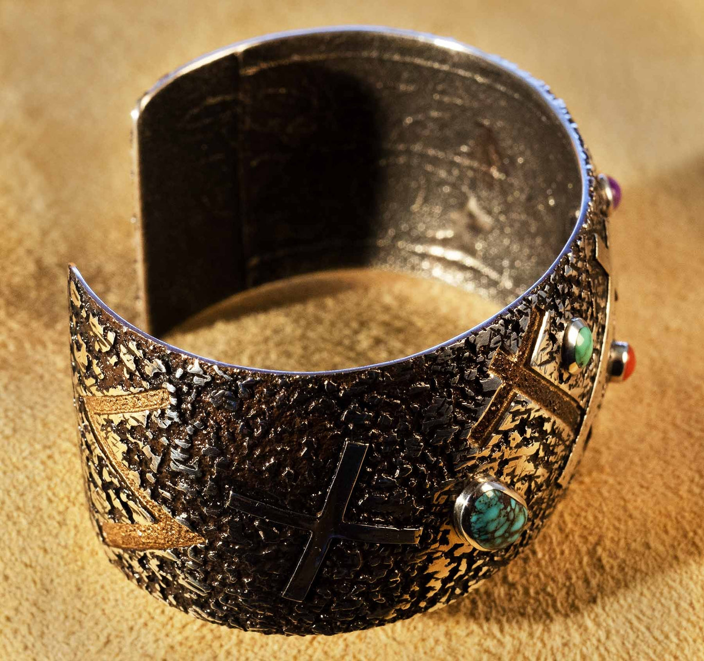 Turquoise Bracelet Handmade by Edward Charlie