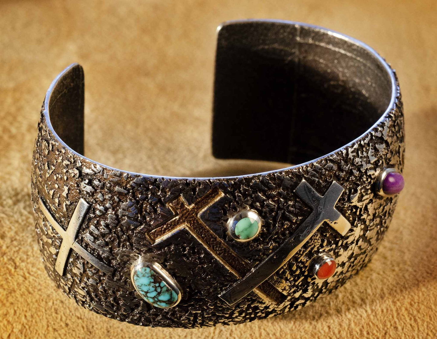 Turquoise Bracelet Handmade by Edward Charlie