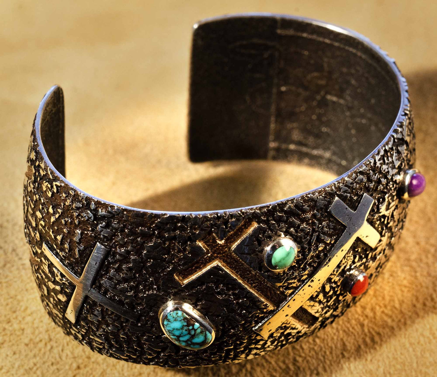 Turquoise Bracelet Handmade by Edward Charlie