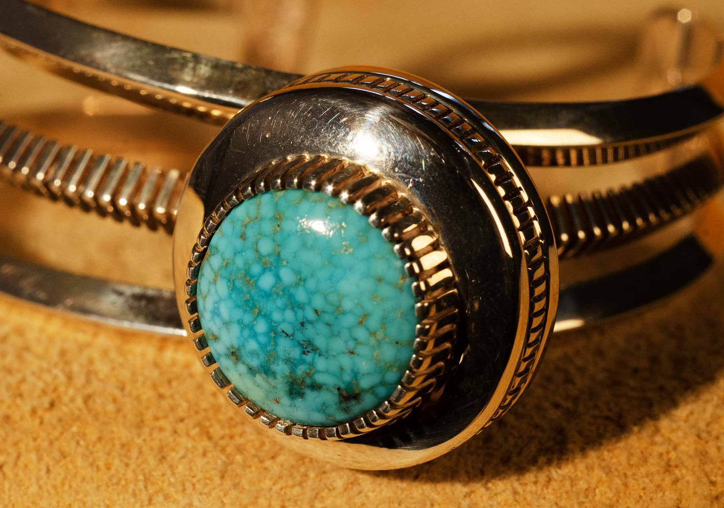 Jay Livingston Morenci Turquoise Bracelet