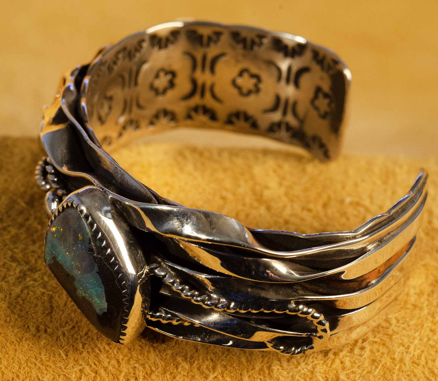 Robert MacEustace Jones, Silver, Opal Bracelet