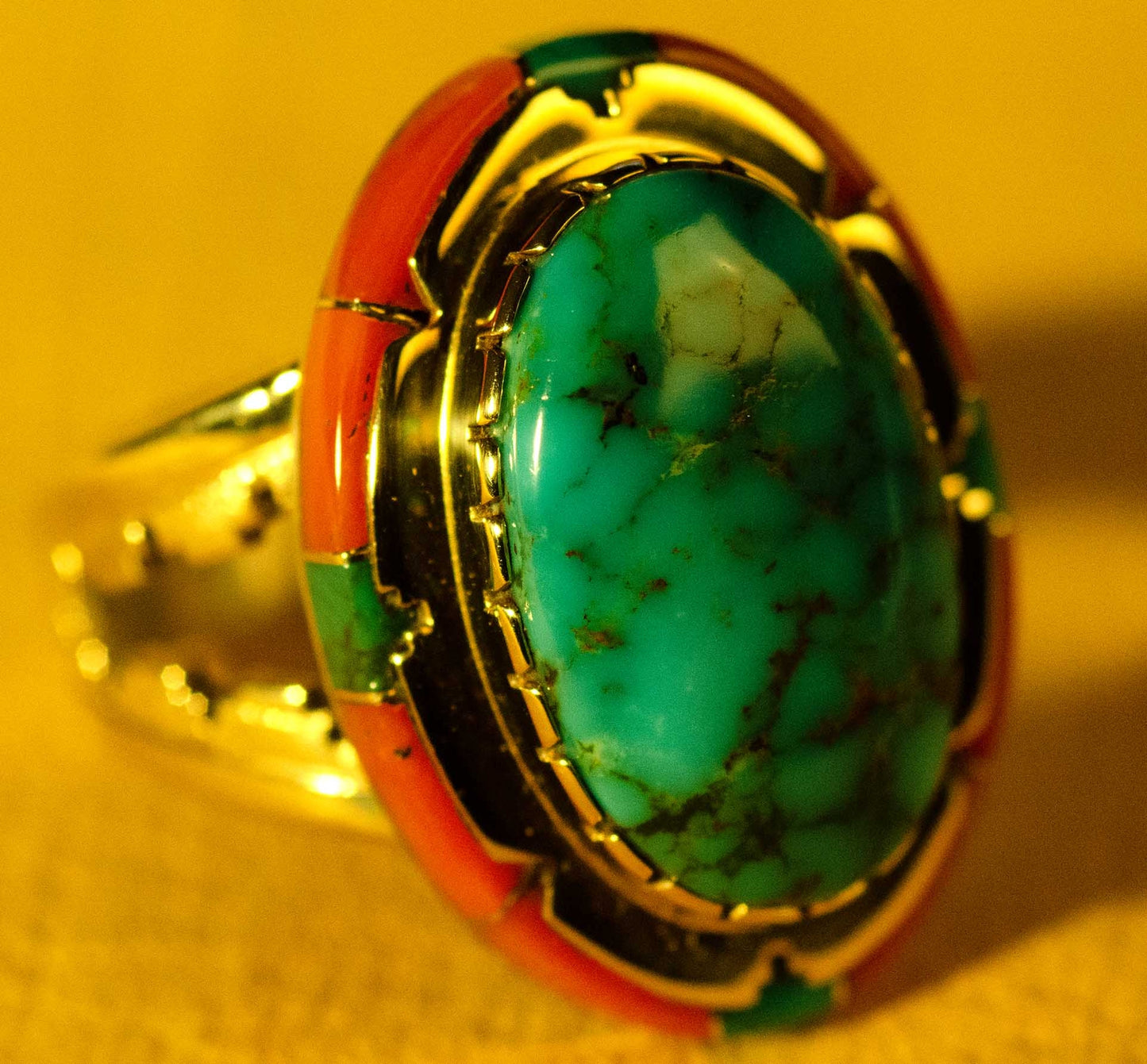 Lone Mountain Turquoise Ring