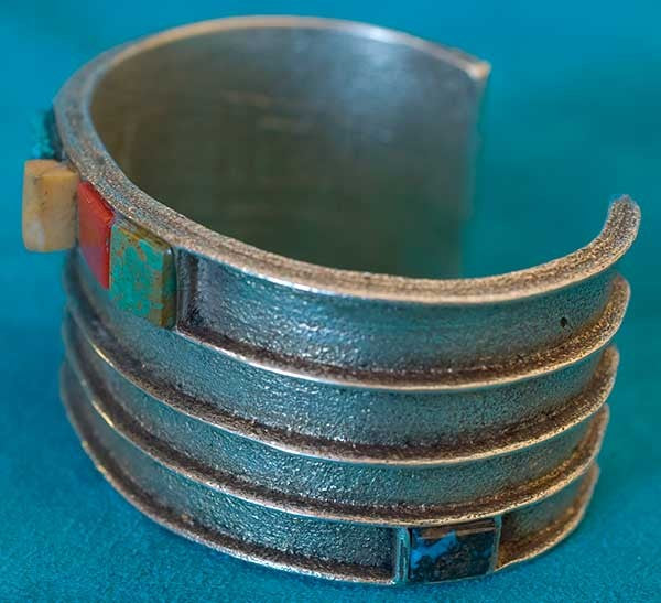 Turquoise Bracelet Native American by Olin Tsingine