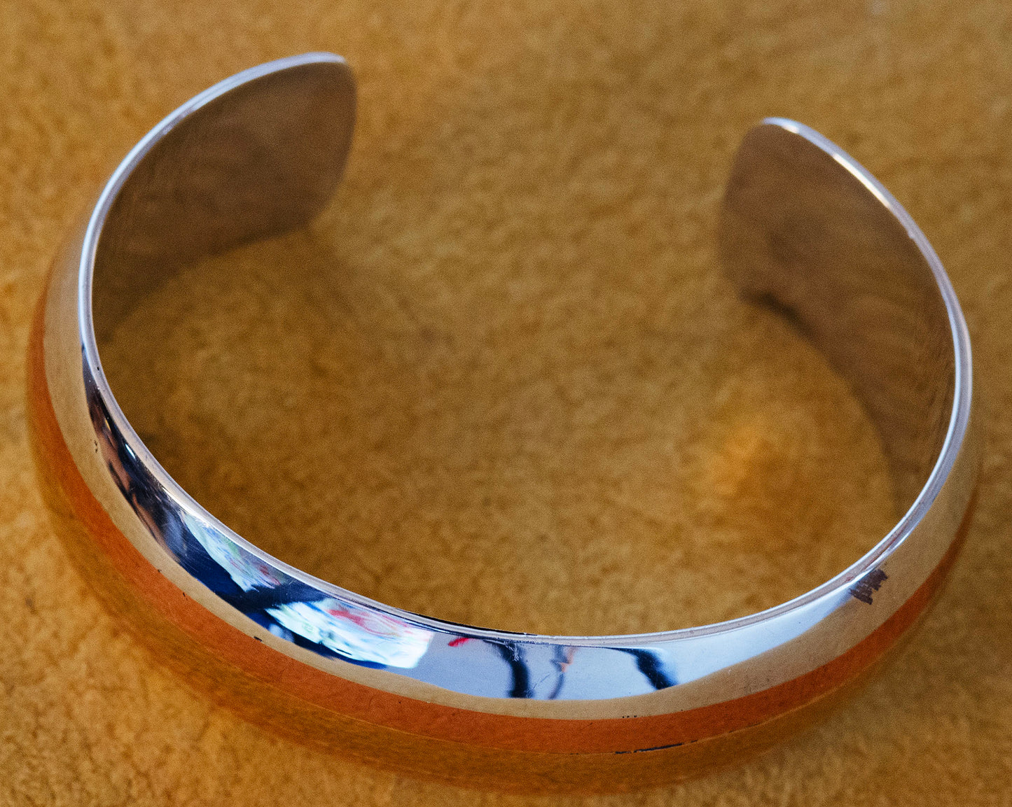 Al Joe Tri Metal Domed Bracelet