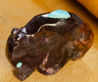 Todd Westika, Zuni, Extremely Rare, Purple Sugilite Buffalo