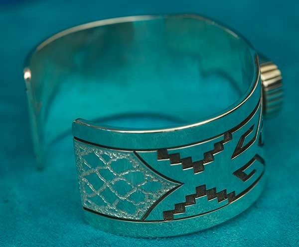China Mountain Turquoise Native American Bracelet Jewelry Alton Bedonie