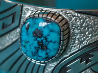 Turquoise Native American Bracelet Jewelry B Alton Bedonie