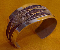Native American Silver Bracelet Carlos Dougi