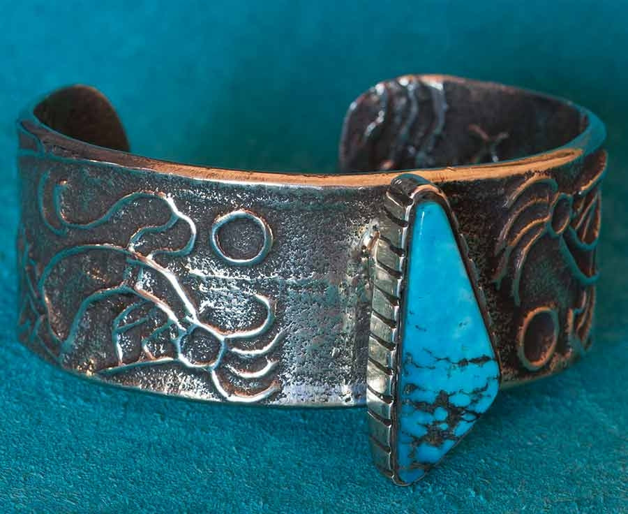 John Shopteese Morenci Turquoise Bracelet