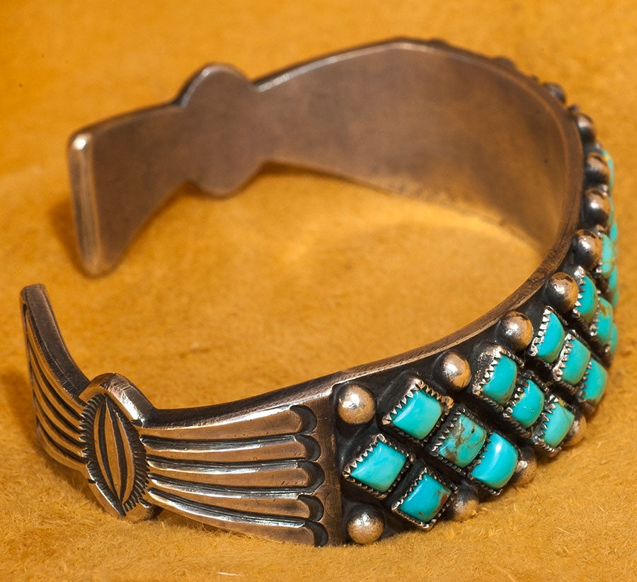 Vintage Native sold Design Turquoise Bracelet