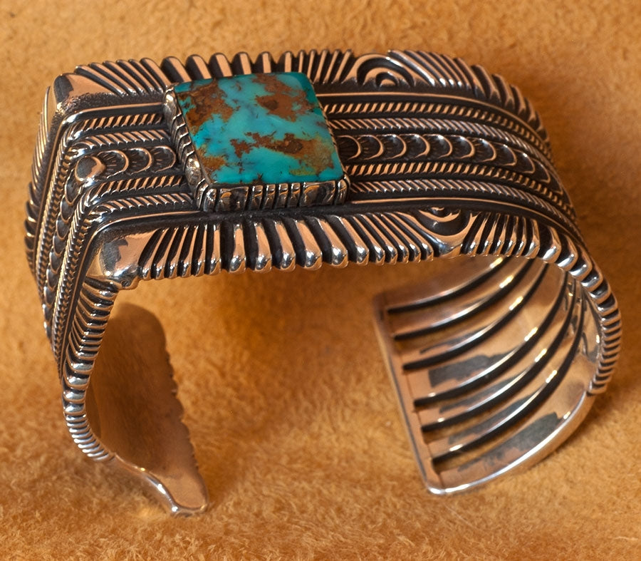 Turquoise Bracelet by Ron Bedonie