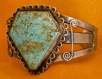 Vintage Number Eight Turquoise Bracelet