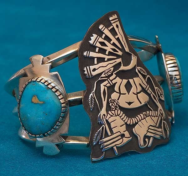 Native American Turquoise Bracelet Jerry Whagado