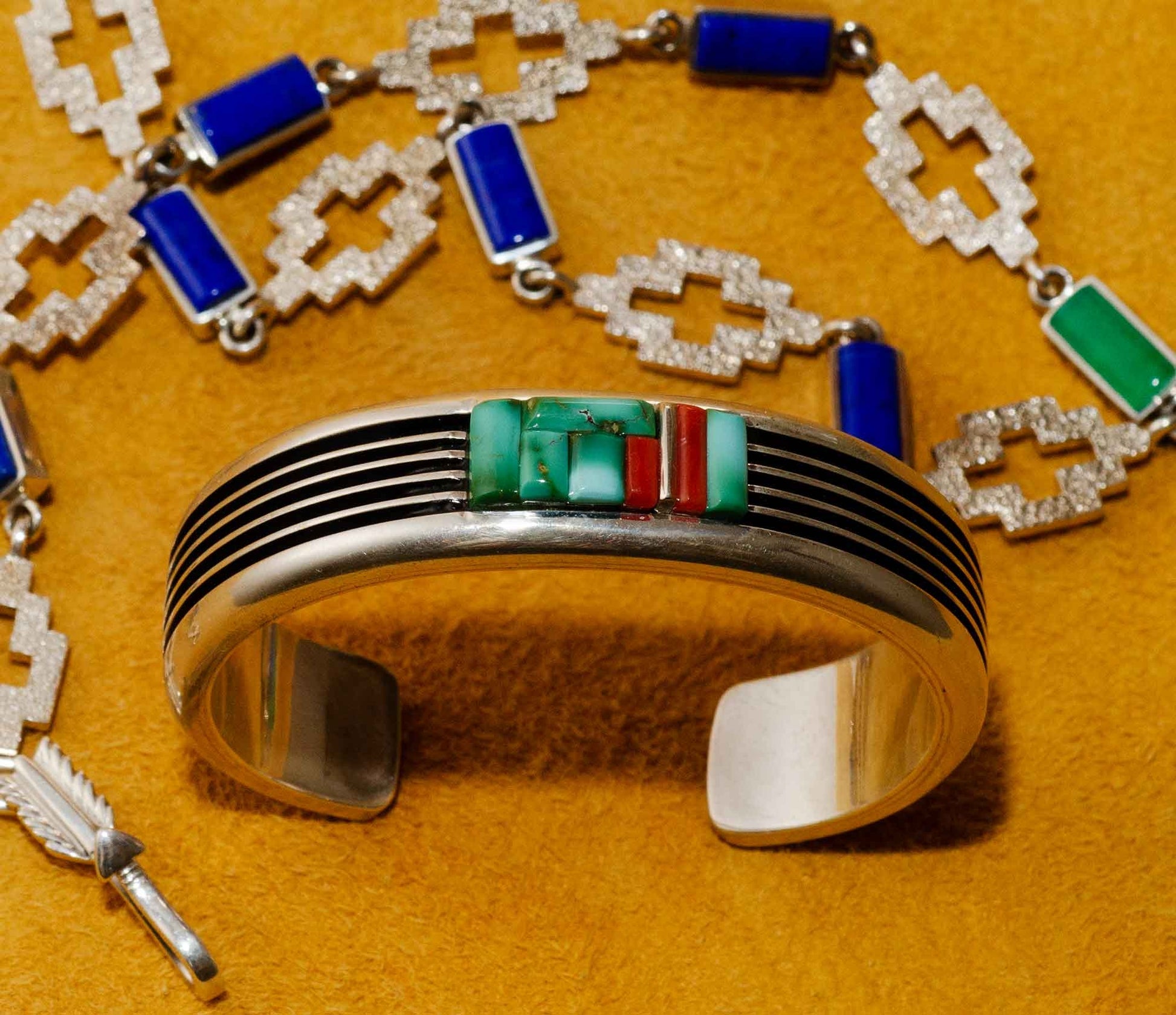 Al Joe Rare Turquoise Bracelet – Sedona Indian Jewelry