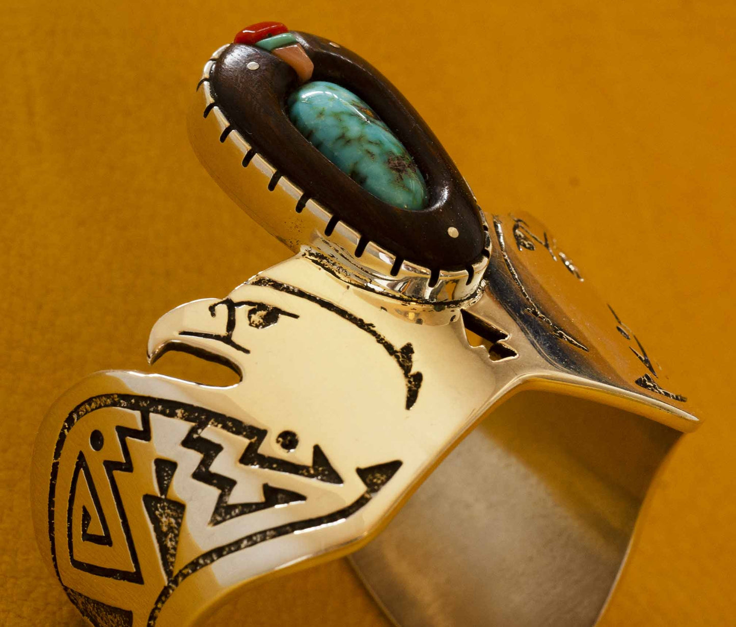 Turquoise Bracelet Handmade by Richard Tsosie