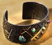 Turquoise Bracelet Handmade  by Edward Charlie