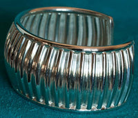 Native American Jewelry Silver Bracelet by Al Joe