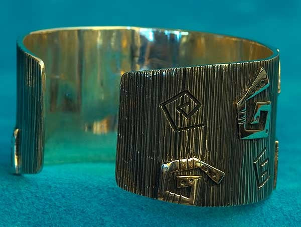 native american Silver Bracelet jewelry Kee Yazzie